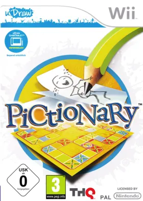 Pictionary box cover front